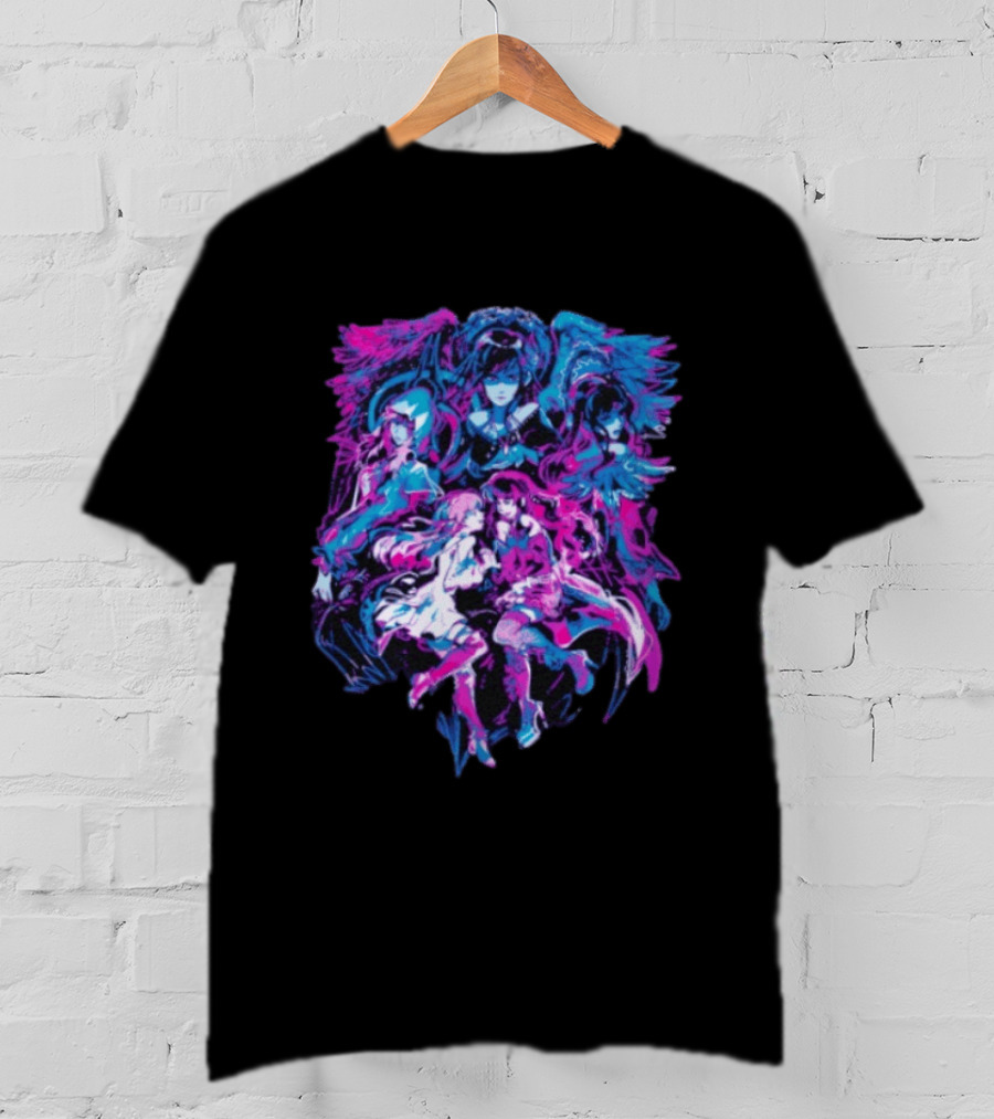 Final Fantasy XIV Rewritten Futures Characters Artwork Fantasy T-Shirt