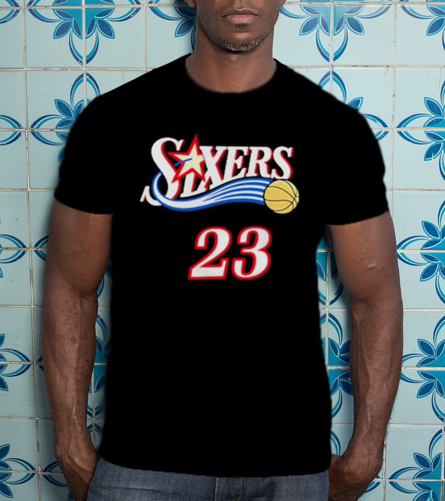 Sixers Basketball Star 23 T-Shirt