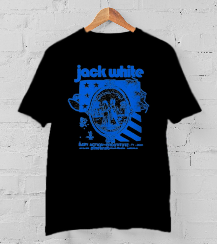 Jack White Easy Action Prostitute Blues Clarkson 2026 T-Shirt