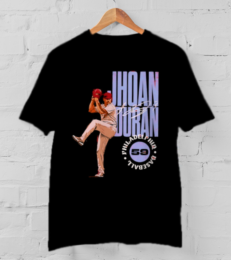 Jhoan Duran 59 Philadelphia Phillies MLB T-Shirt