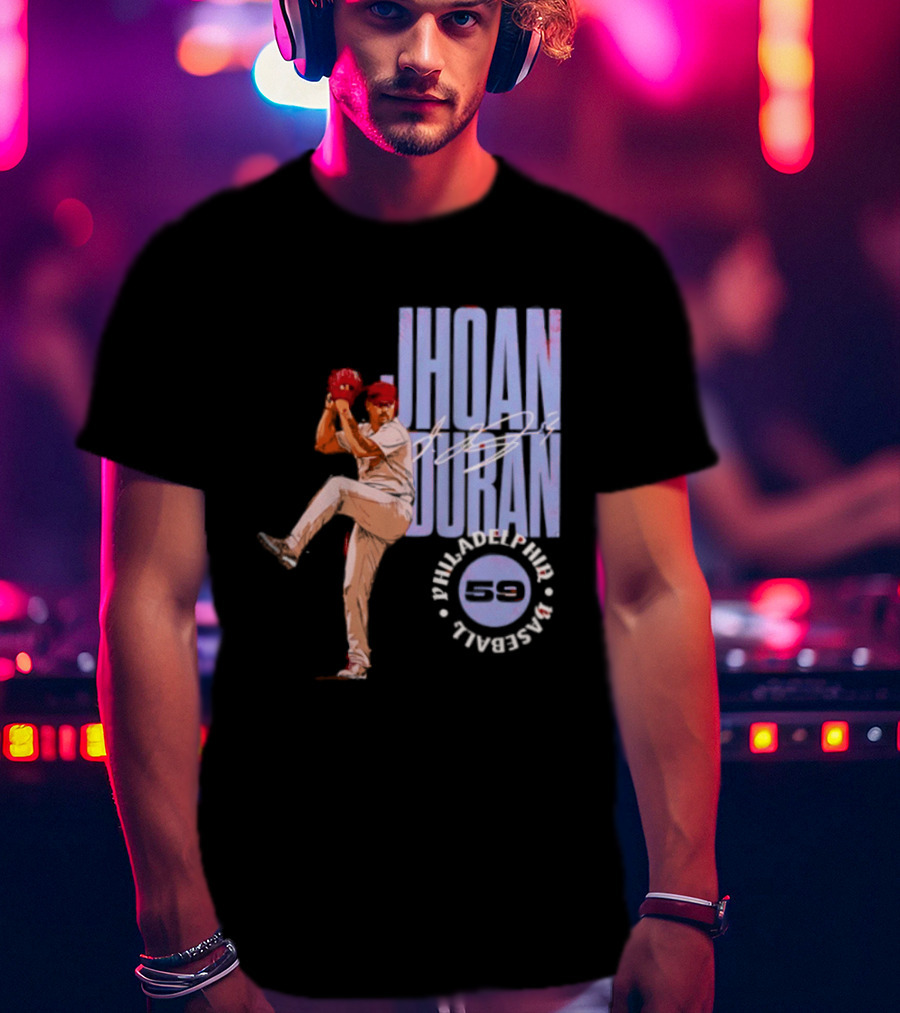 Jhoan Duran 59 Philadelphia Phillies MLB T-Shirt