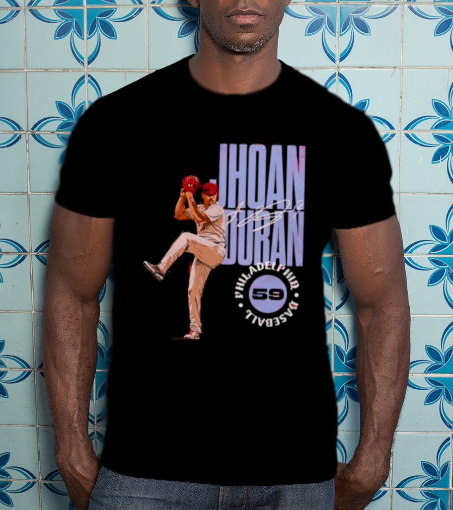Jhoan Duran 59 Philadelphia Phillies MLB T-Shirt