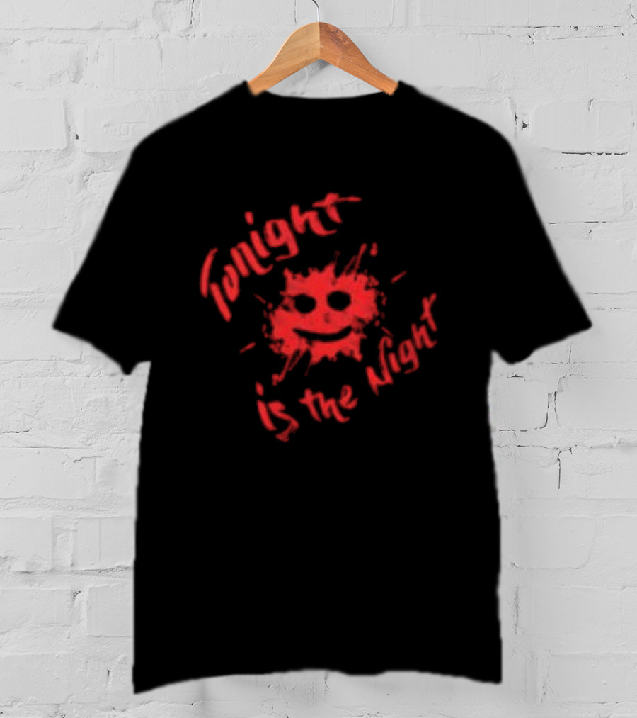 Tonight Is The Night Dexter He's Got Some Killer Rules 2 Sided Smiley Blood Splatter T-Shirt