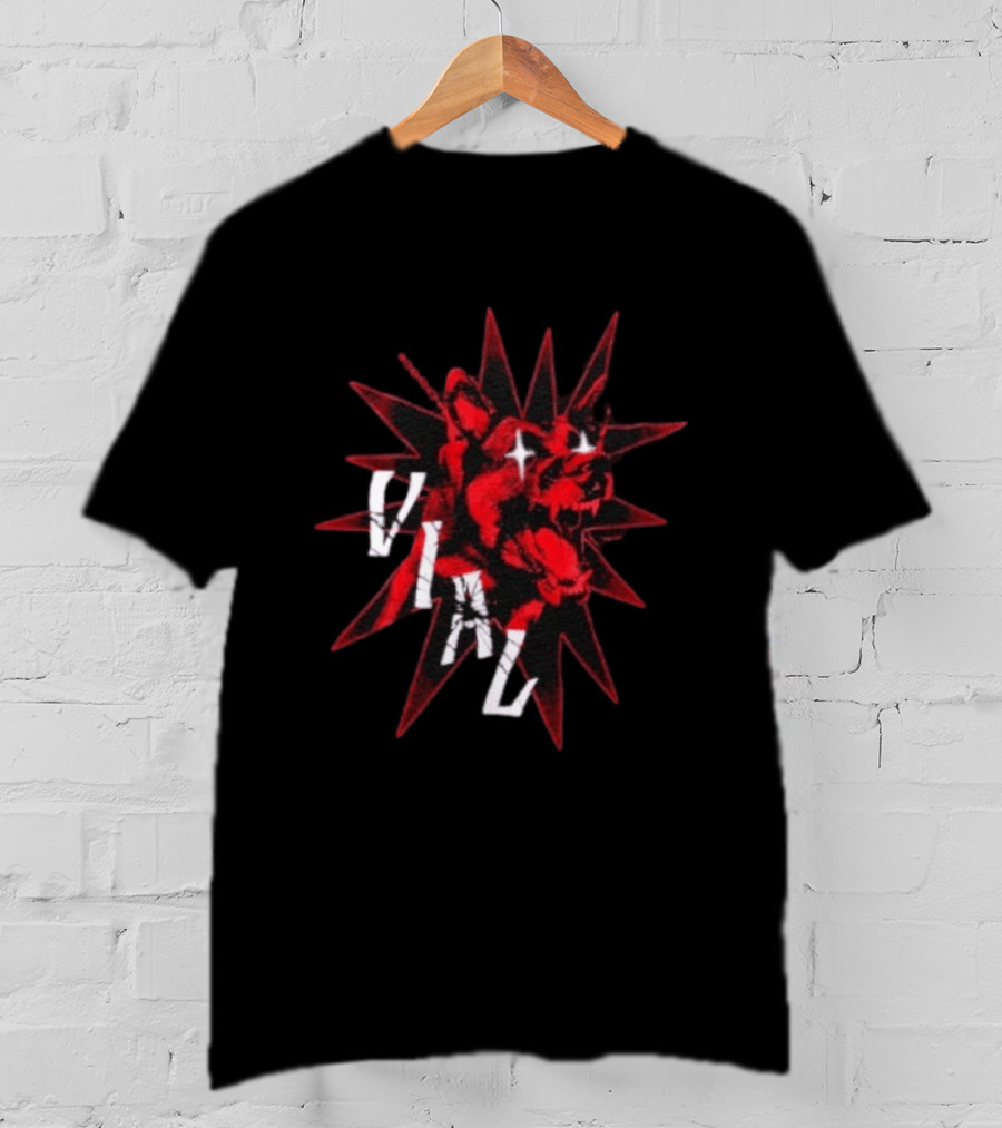 Vial Doberman Dog Edgy Streetwear Fashion T-Shirt