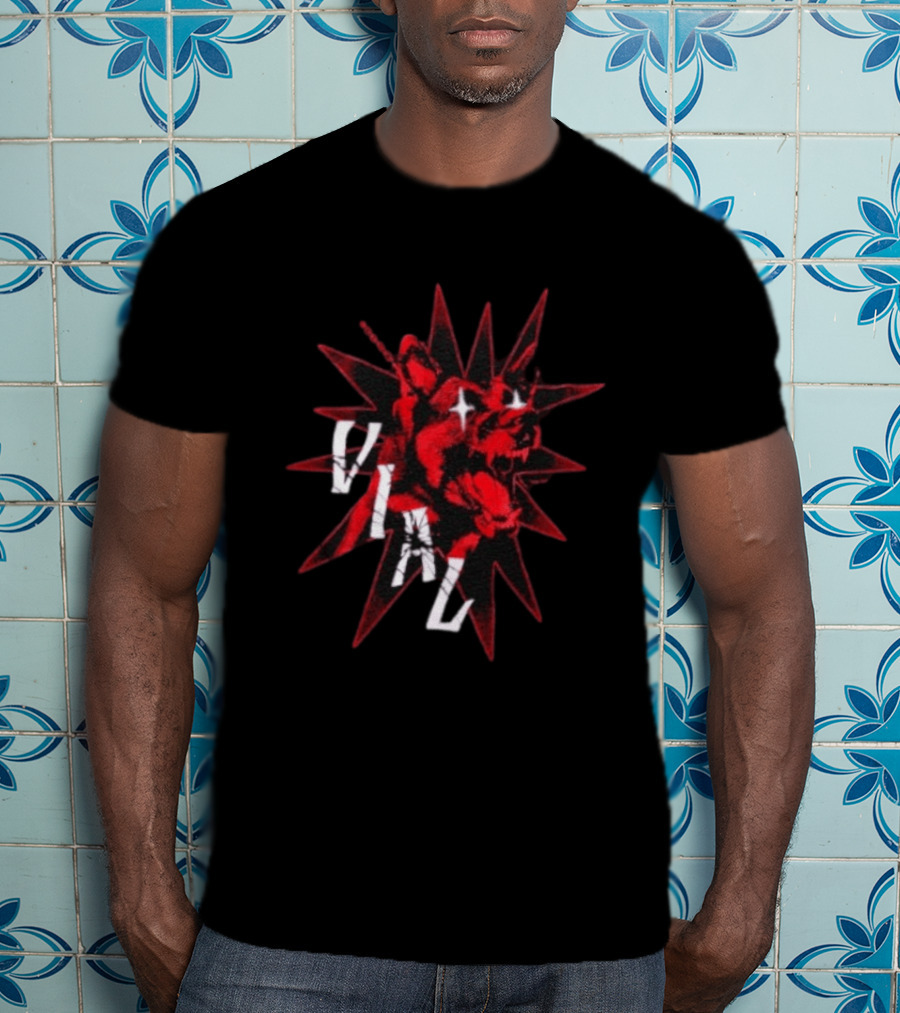 Vial Doberman Dog Edgy Streetwear Fashion T-Shirt