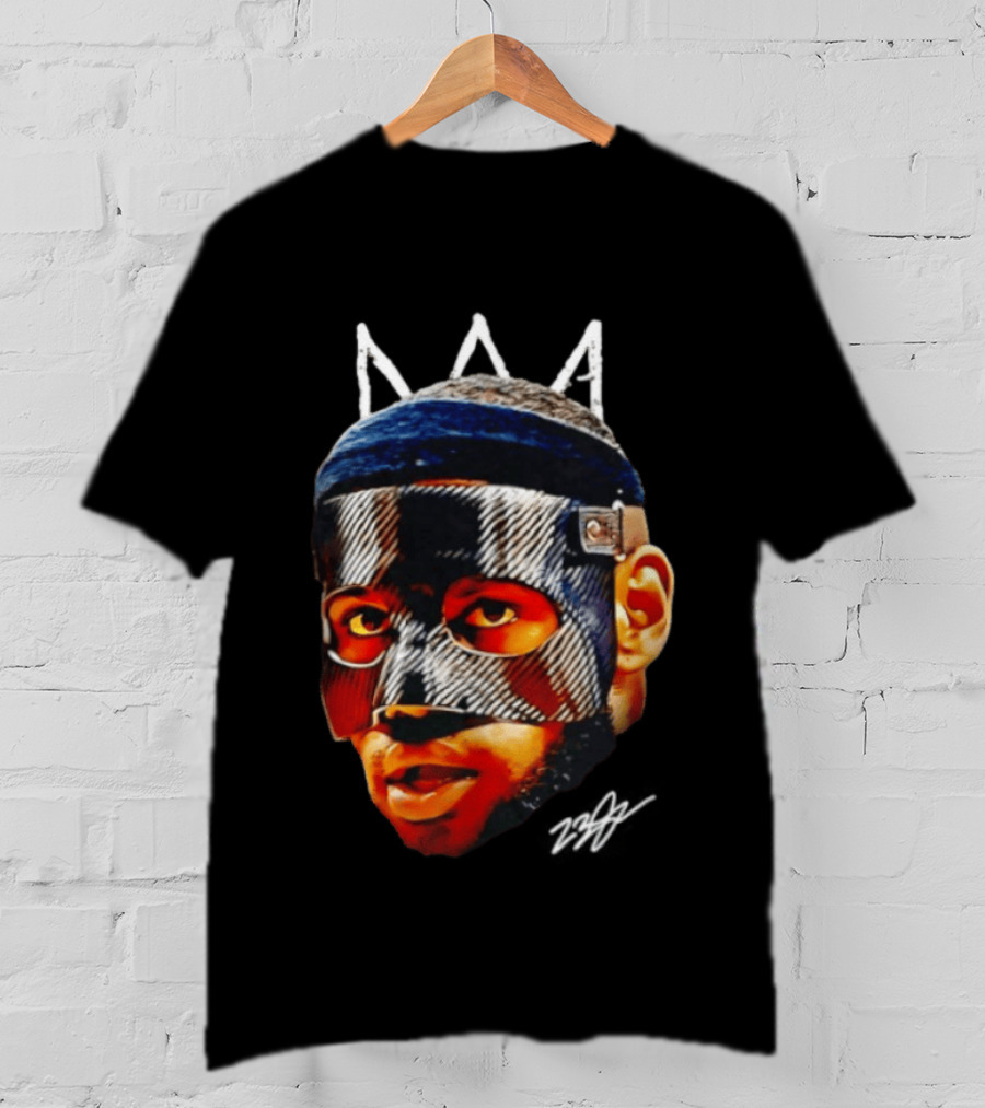 LeBron James Mask The GOAT Crown T-Shirt