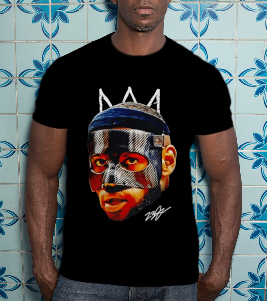 LeBron James Mask The GOAT Crown T-Shirt