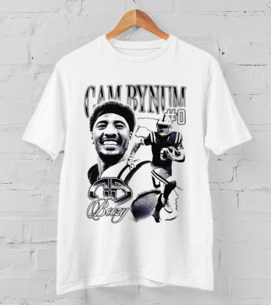 Cam Bynum No 0 CB Beezy Minnesota Vikings Player T-Shirt