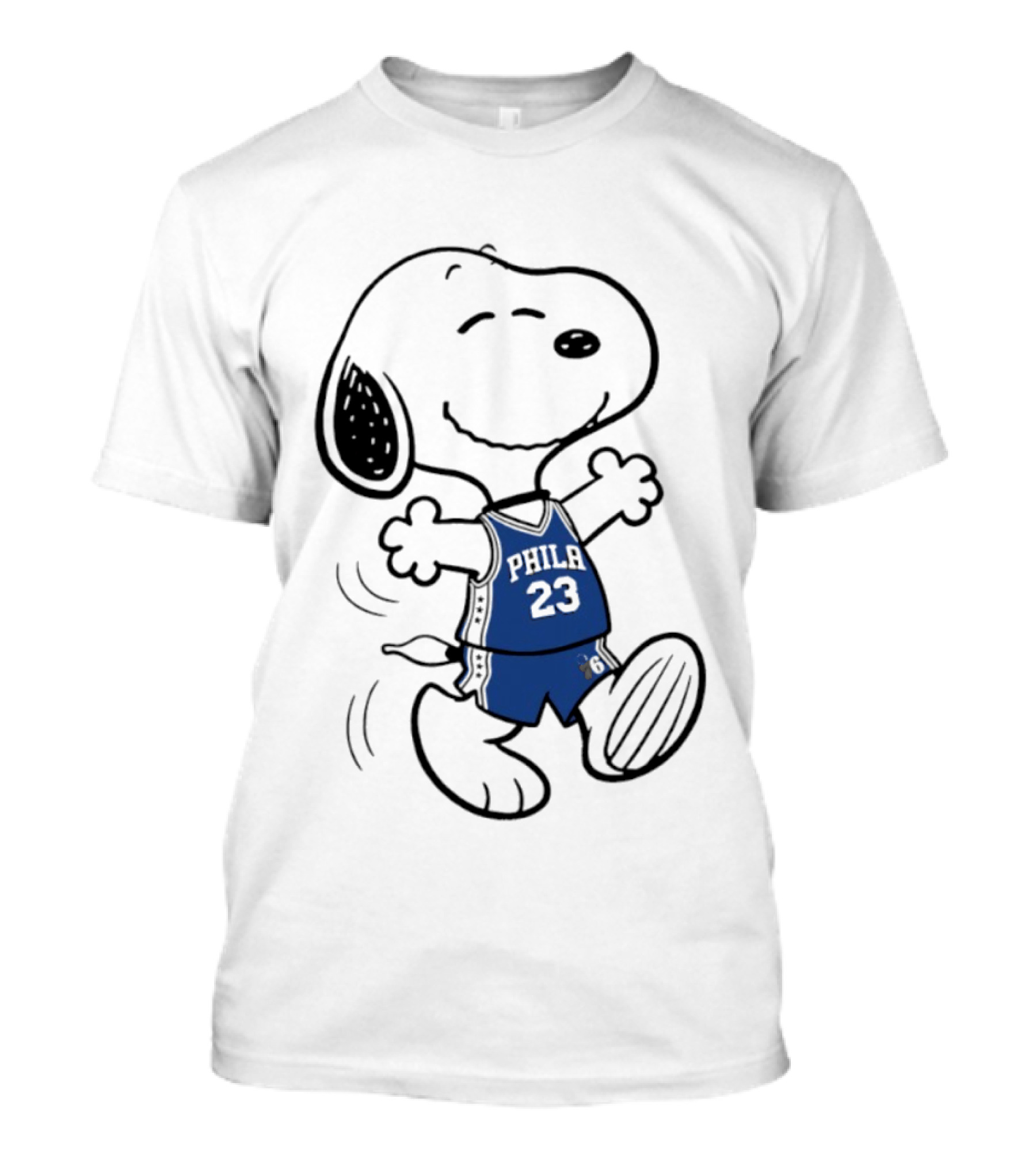 Snoopy Philly 23 Basketball Peanuts x LeBro...T-Shirt 