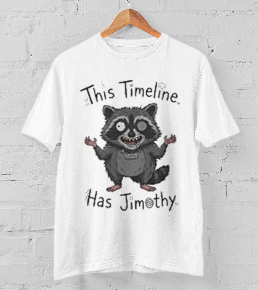 This Timeline Has Jimothy Viral Seattle Raccoon T-Shirt