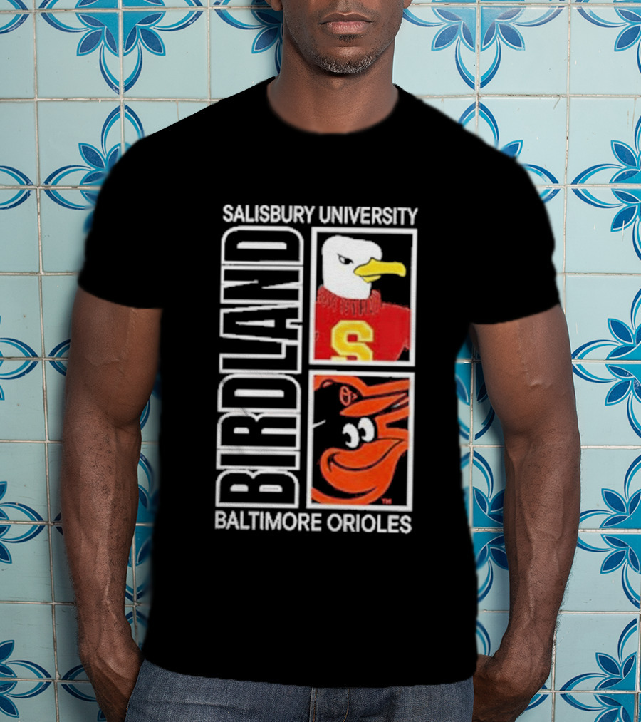 Salisbury University Birdland Night Baltimore Orioles 2026 T-Shirt