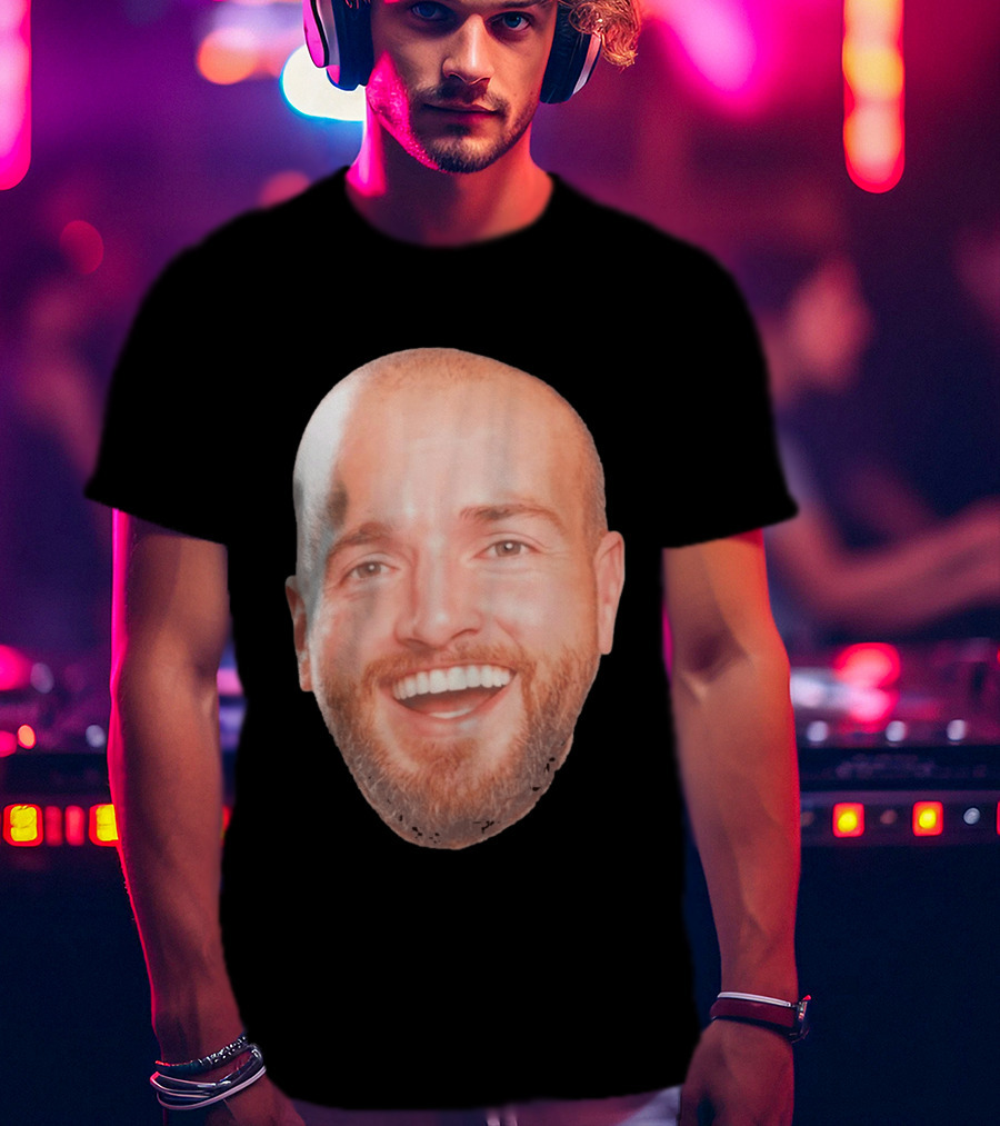 Clinton Gutherson Face Rugby Fan Merchandise T-Shirt