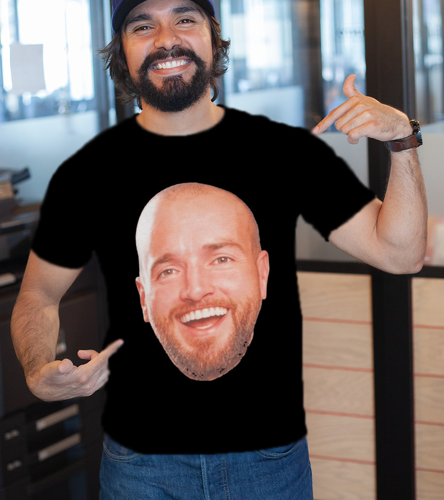 Clinton Gutherson Face Rugby Fan Merchandise T-Shirt