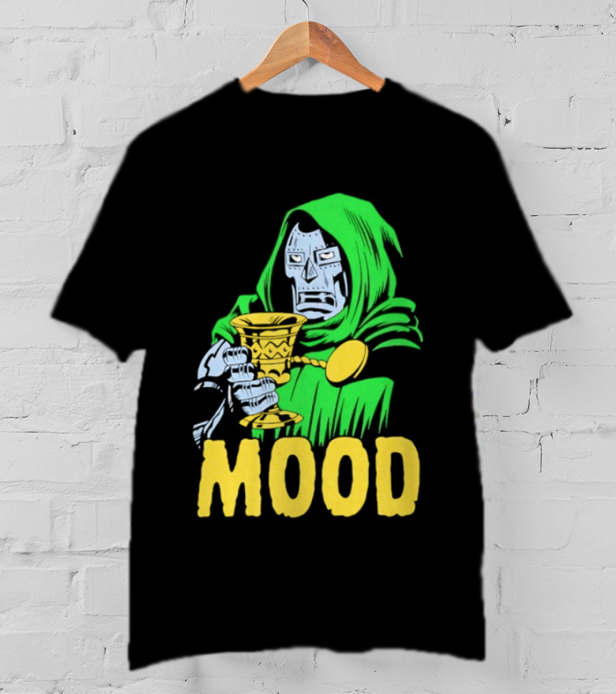Doctor Doom Mood Marvel Villain Comic Book T-Shirt
