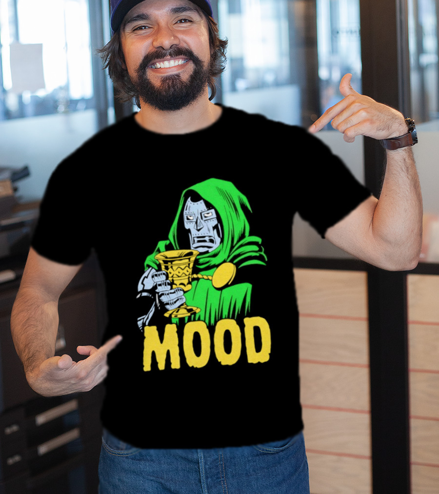 Doctor Doom Mood Marvel Villain Comic Book T-Shirt