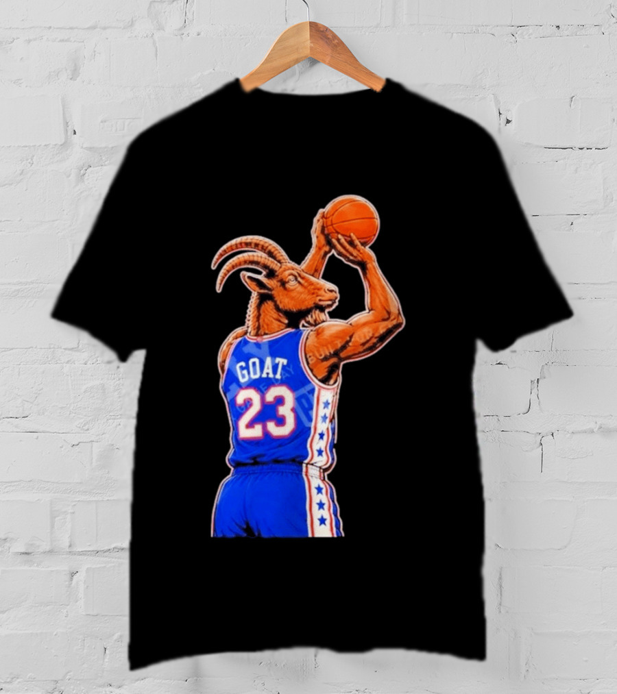 GOAT 23 Basketball Player Jersey Sports Inspired By Iconic NBA Stars T-Shirt