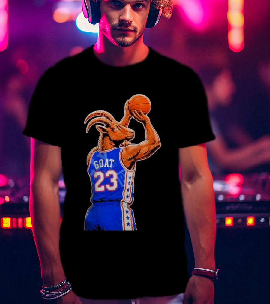 GOAT 23 Basketball Player Jersey Sports Inspired By Iconic NBA Stars T-Shirt