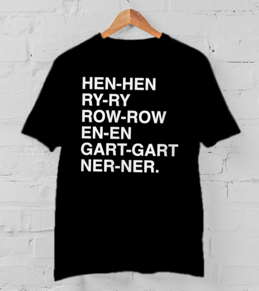 Henry Rowengartner Echo Phrase Repetition T-Shirt