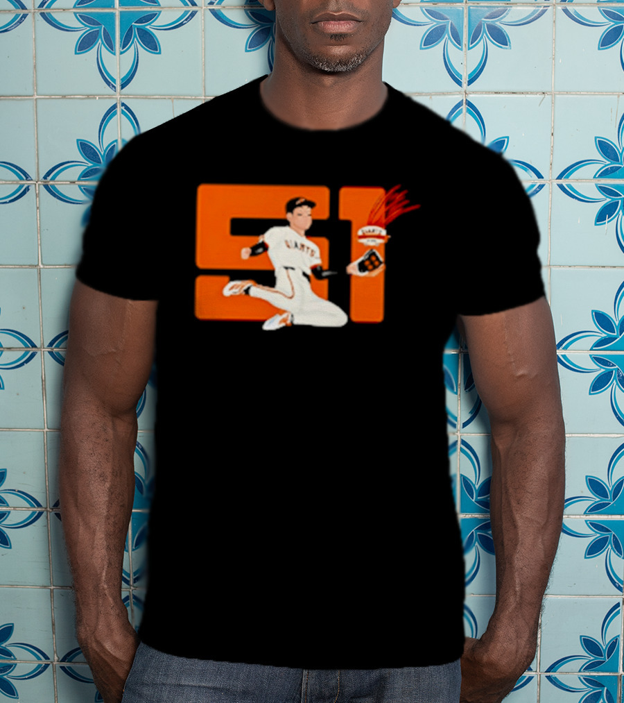 San Francisco Giants Jung Hoo Lee No 51 Baseball Player Comic T-Shirt