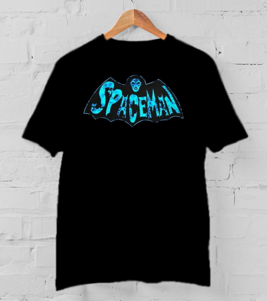 Spaceman Kiss Ace Frehley Hard Rock Bat Face T-Shirt