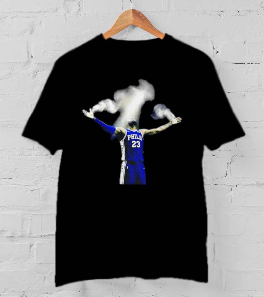 LeBron James 23 Philly Celebration Moment Philadelphia 76ers T-Shirt