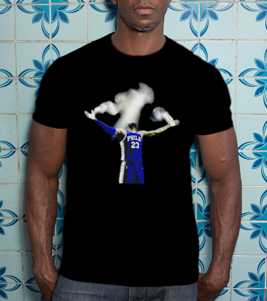 LeBron James 23 Philly Celebration Moment Philadelphia 76ers T-Shirt