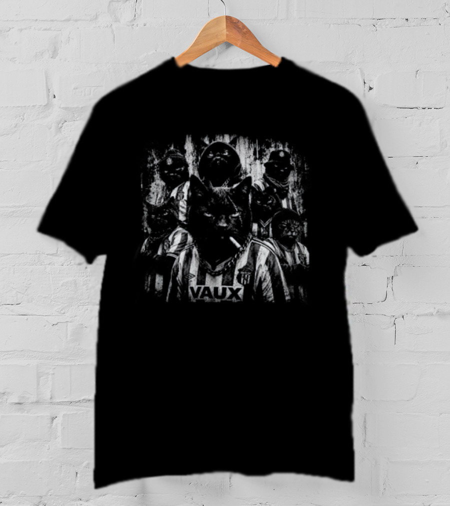 Sunderland Gangster Black Cats Distressed T-Shirt