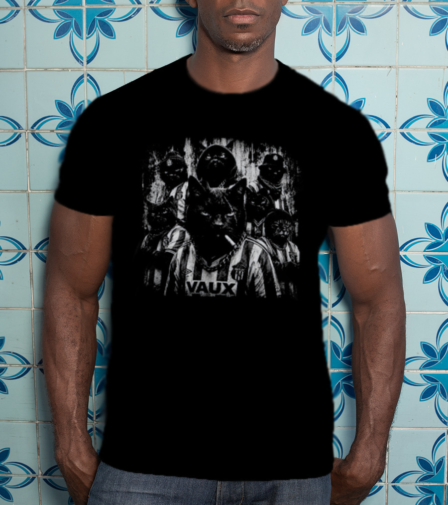 Sunderland Gangster Black Cats Distressed T-Shirt