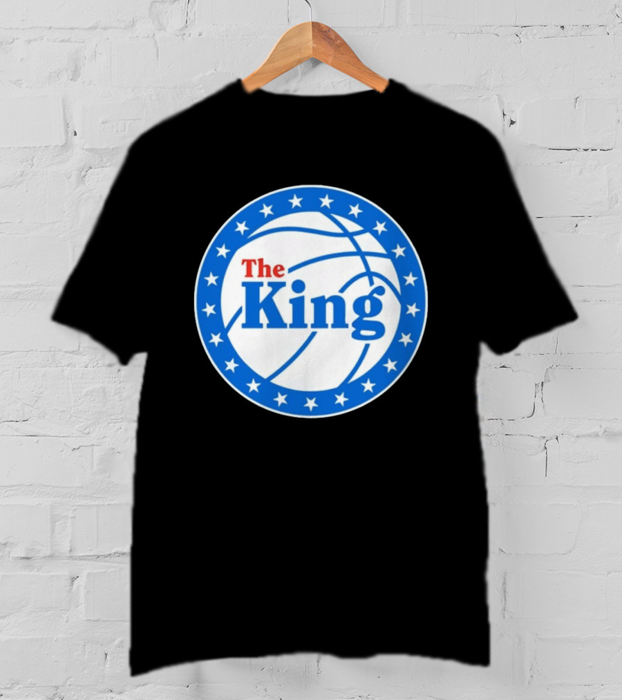 The King Philly Basketball Circle Stars T-Shirt