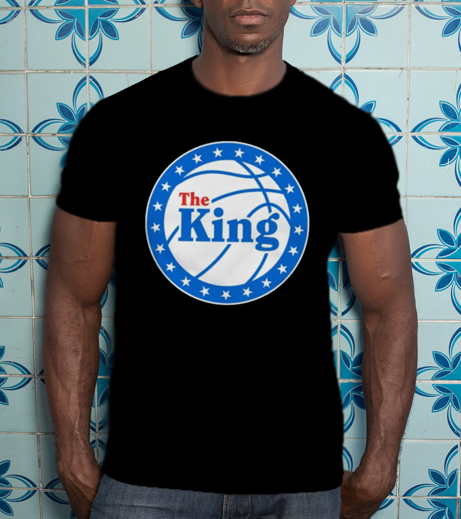 The King Philly Basketball Circle Stars T-Shirt