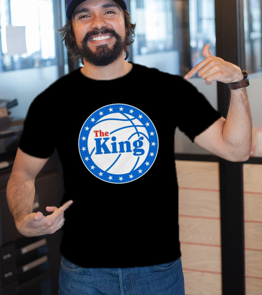 The King Philly Basketball Circle Stars T-Shirt