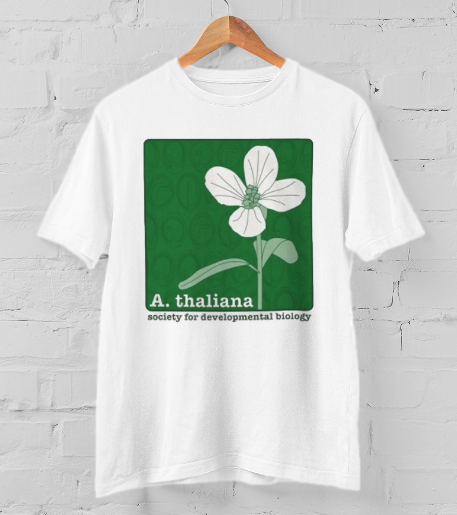A Thaliana Society For Developmental Biology Flower T-Shirt