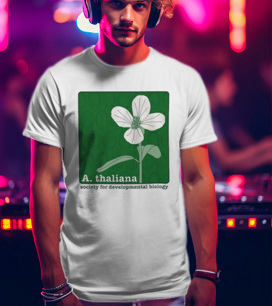 A Thaliana Society For Developmental Biology Flower T-Shirt