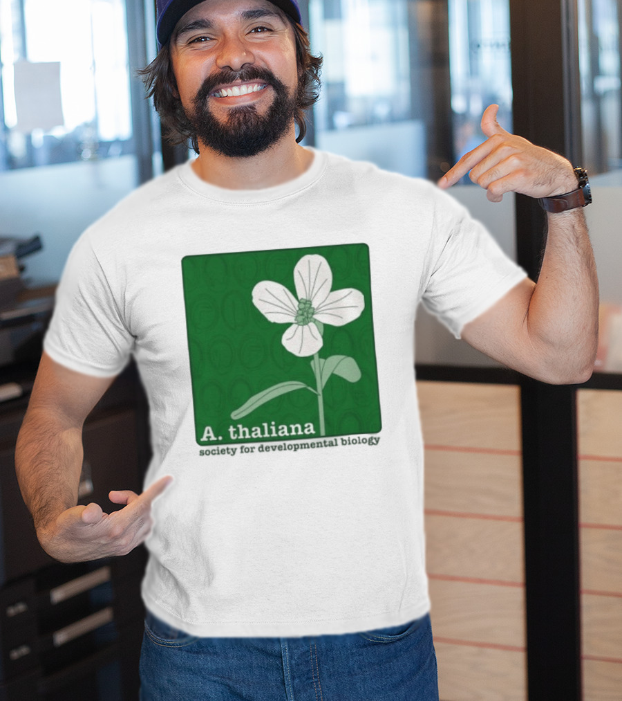 A Thaliana Society For Developmental Biology Flower T-Shirt