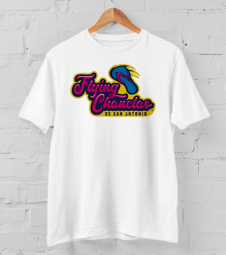 Flying Chanclas De San Antonio Baseball Team Fan T-Shirt