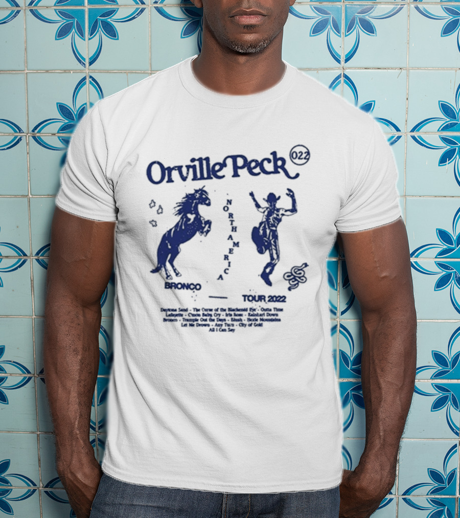 Orville Peck The Ringer Tour Bronco Cowboy 2022 Western Dance Iconic Concert Dates T-Shirt
