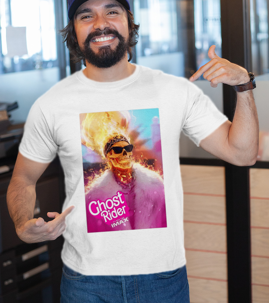 Ryan Gosling Barbie Ghost Rider Filmed For IMAX T-Shirt