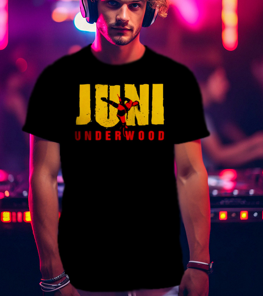Juni Underwood Martial Arts Jump Kick T-Shirt