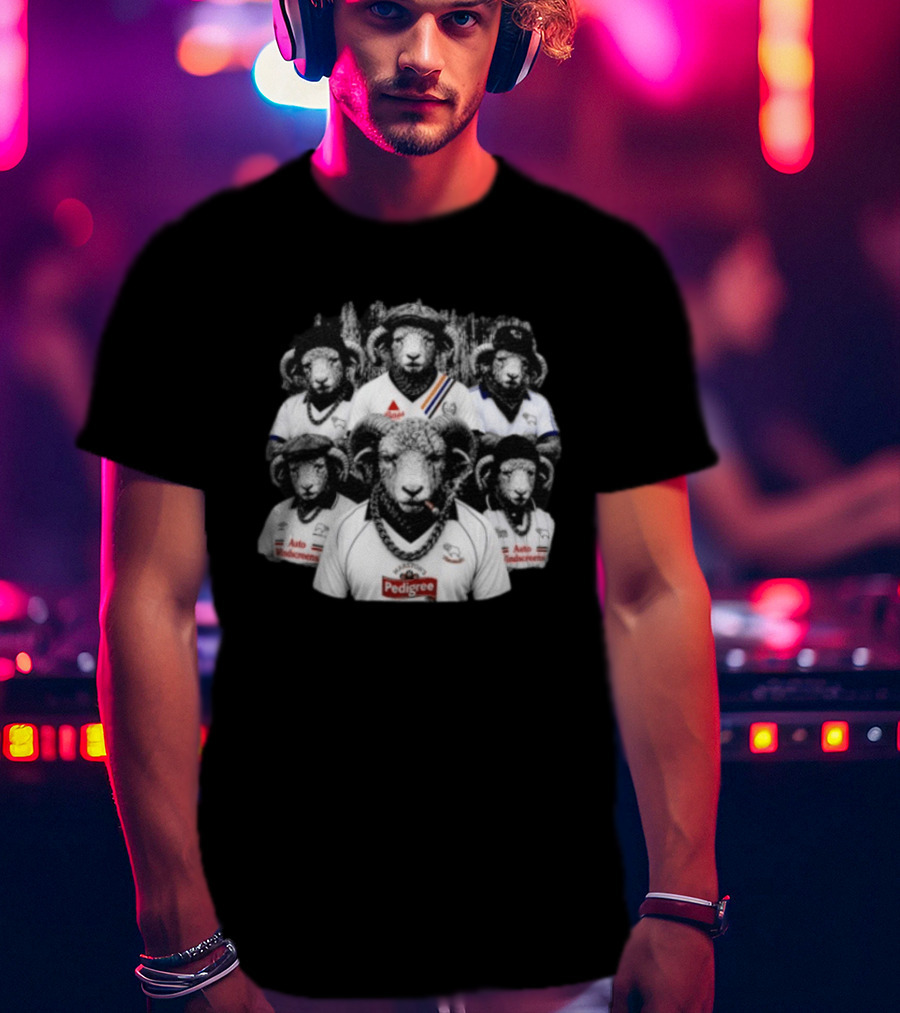 Derby County FC Gangster Rams Pedigree Auto Windscreens T-Shirt