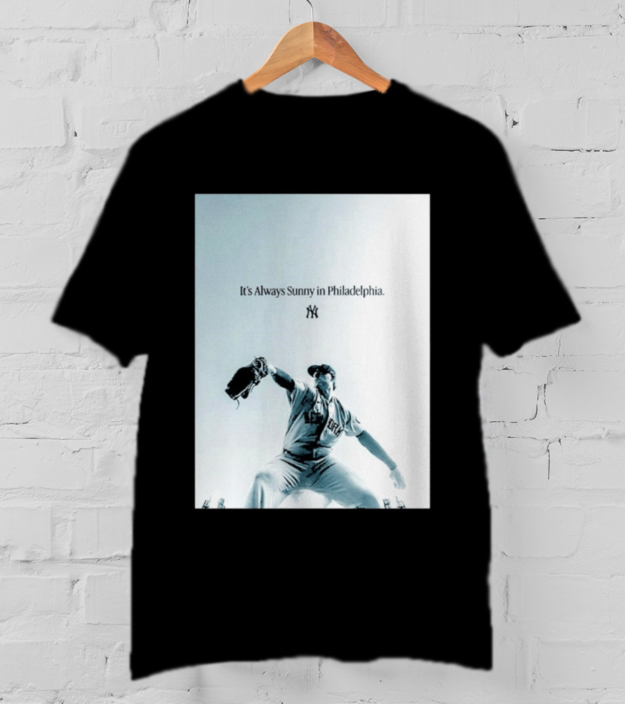 It's Always Sunny In Philadelphia New York Yankees Player Action T-Shirt