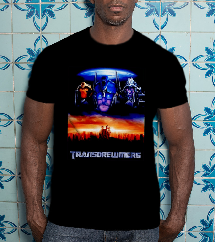 Transdrewmers Sci Fi Inspired Characters And Cityscape Compilation T-Shirt