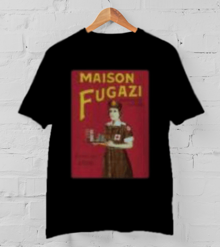 Maison Fugazi Store Rations Black T-Shirt