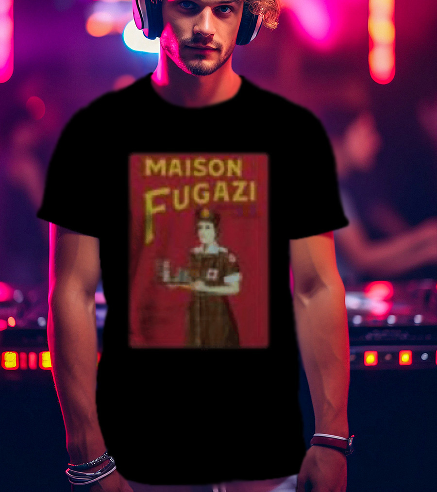 Maison Fugazi Store Rations Black T-Shirt