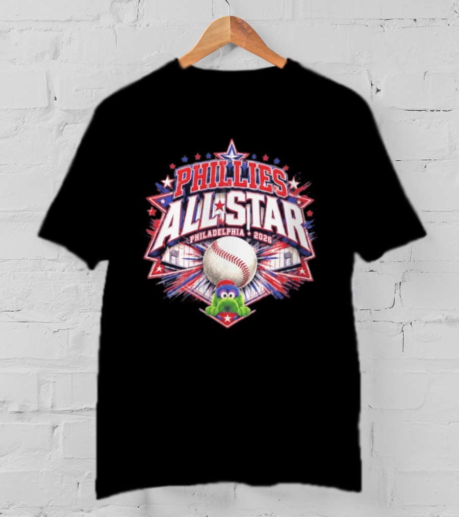 Phillies All Star Philadelphia 2026 MLB Baseball Phanatic T-Shirt