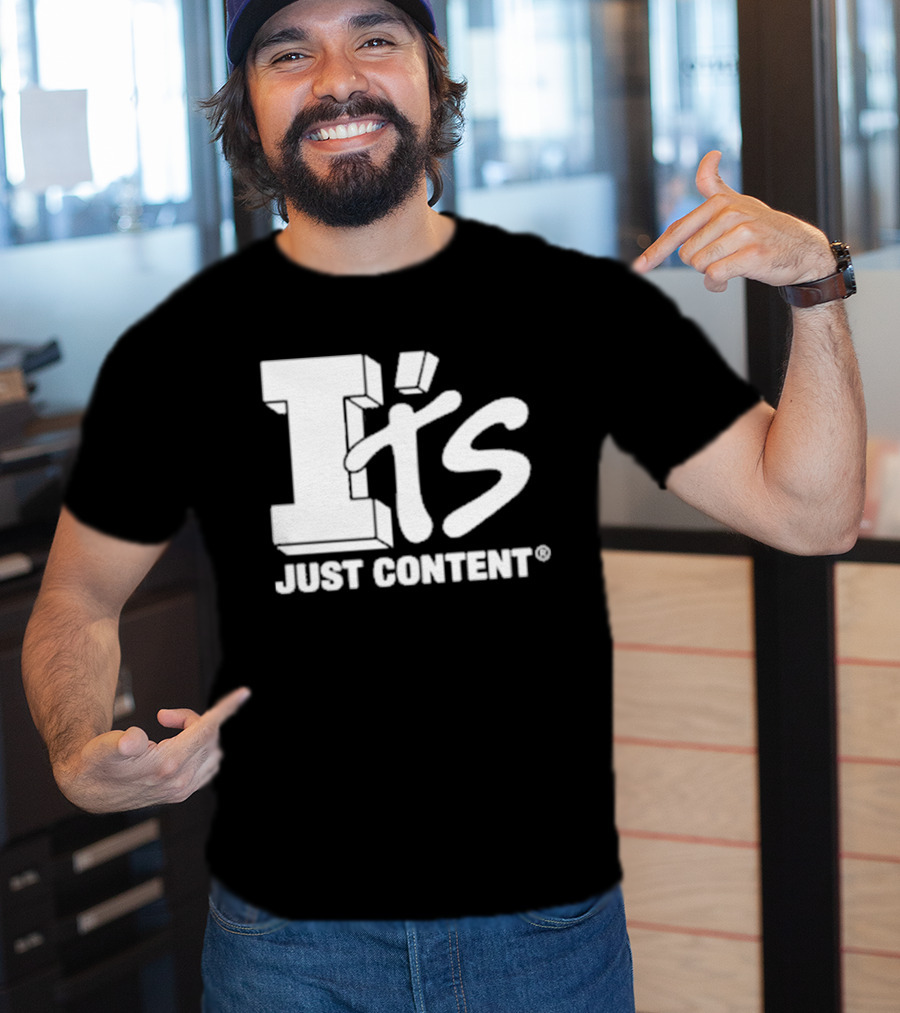 It's Just Content I Totaled Your Lambo T-Shirt