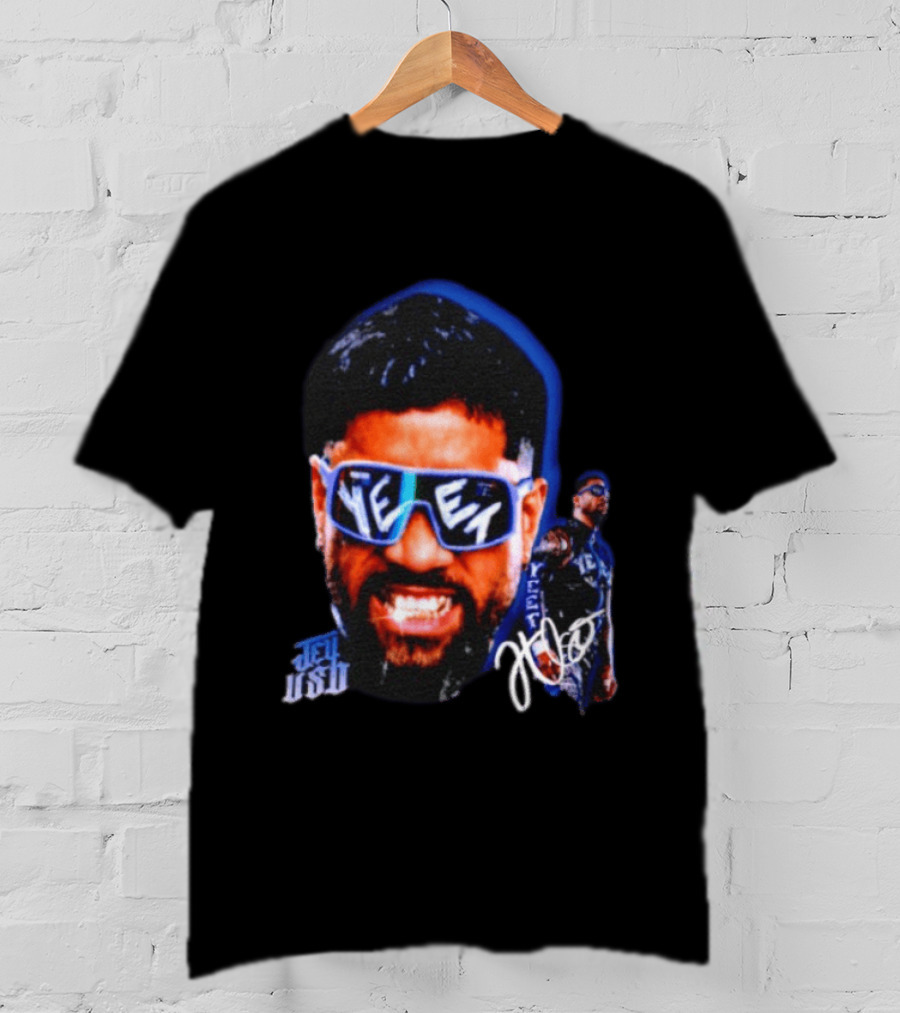 Jey Uso Yeet WWE Wrestling Bloodline Autograph Sunglasses T-Shirt