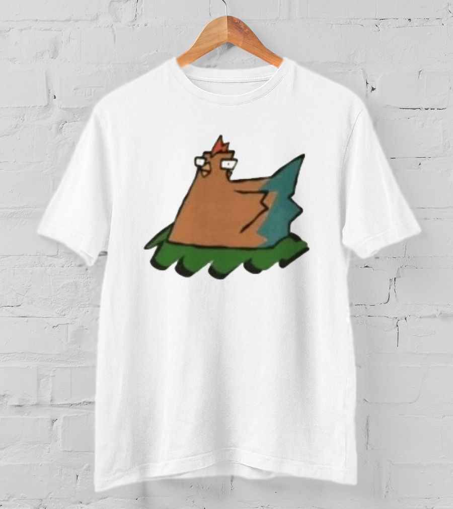 Cartoon Chicken In Nest Bird T-Shirt
