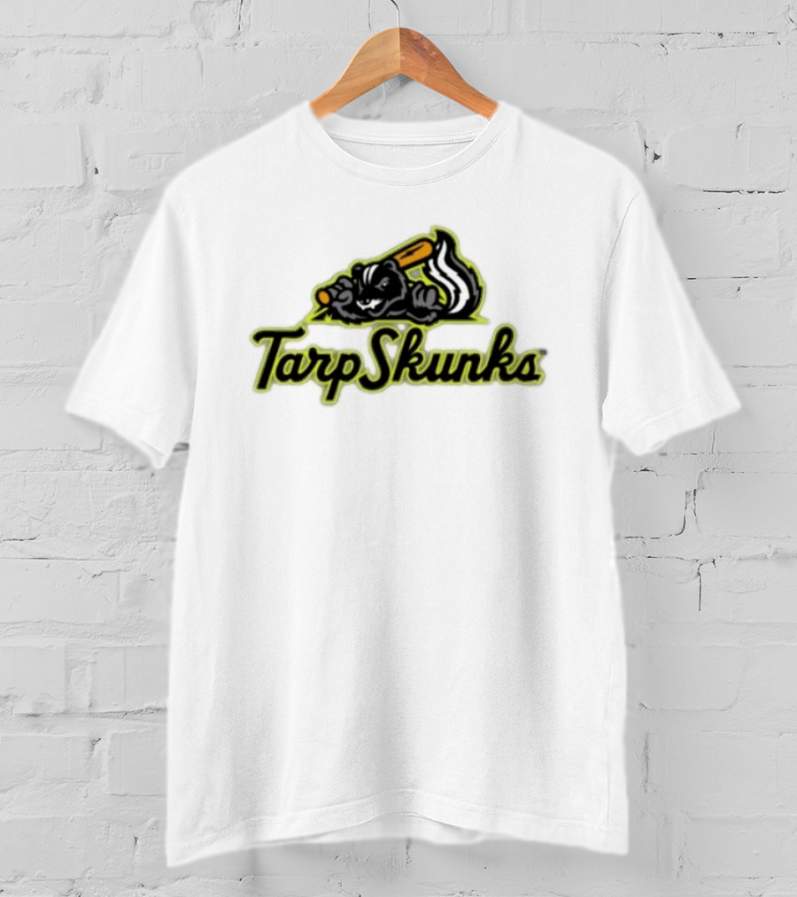 Tarp Skunks Minor League Baseball Team T-Shirt