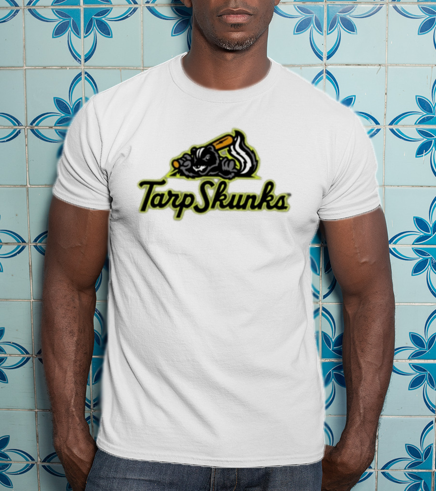 Tarp Skunks Minor League Baseball Team T-Shirt