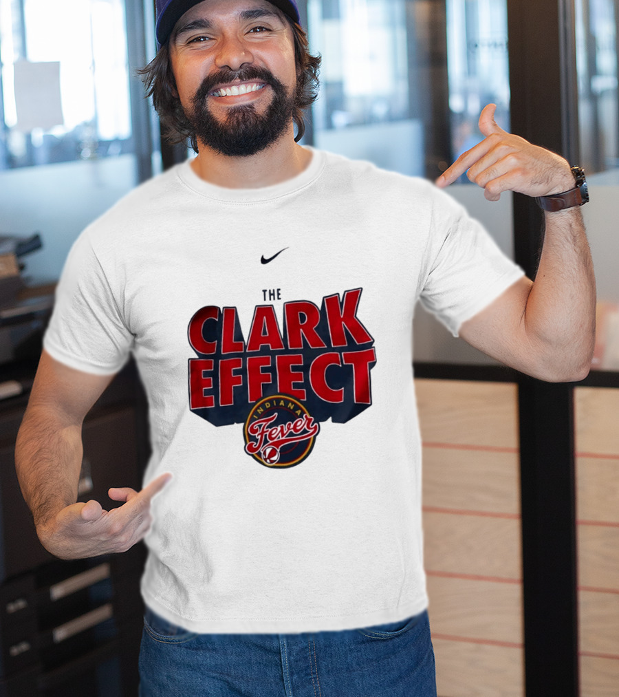 The Clark Effect Indiana Fever Nike Basketball T-Shirt